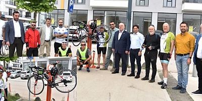 Mustafa Başkanın “Bisiklet Bakım İstasyonları” Projesine teşekkürler