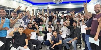 MHP Kartepe İlçe Hayati Başkan öncülüğünde 50 yeni üye ile güçlendi