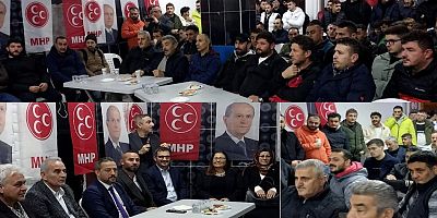 MHP Kartepede Hayati Başkandan Emekevler'de istişare toplantısı