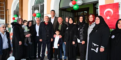 Şefkatiye Mahallesi’nde Filistin’e destek kermesi