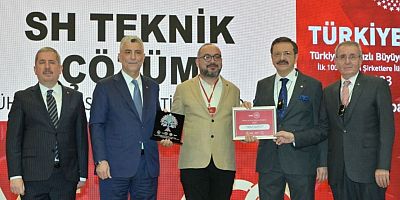 SH Teknik Türkiye’de en hızlı büyüyen 100 firmasında biri