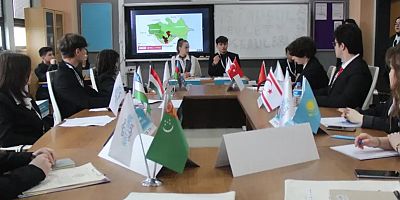Türk Devletleri Teşkilat simulasyonu Ali Fuat Başgil Sosyal Bilimler Lisesinde