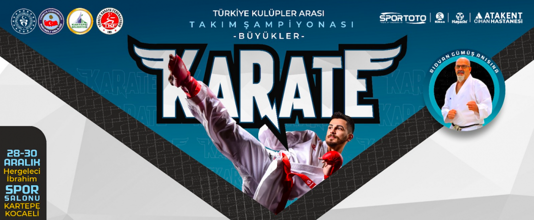 Kartepe'de Türkiye Kulüplerarası Karate Şampiyonası 28-30 Aralıkta