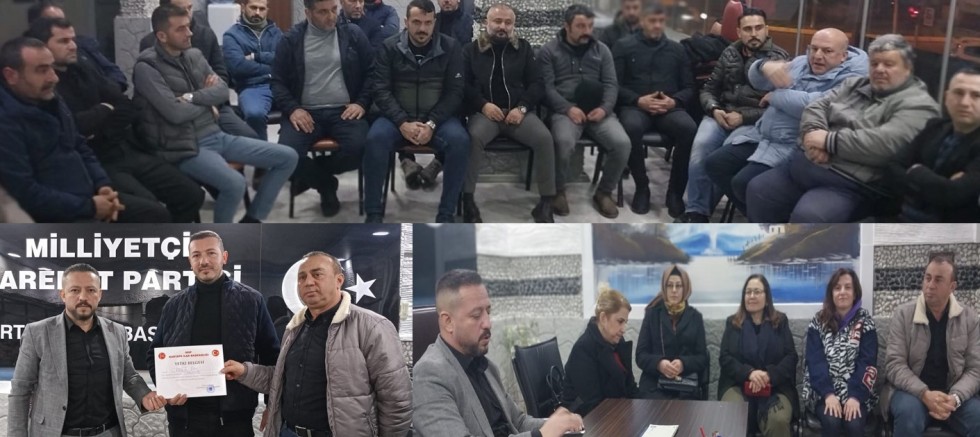 MHP Kartepe Hayati Dilek Sarımeşe Mahalle Başkanlığına Caner Ak'ı atadı
