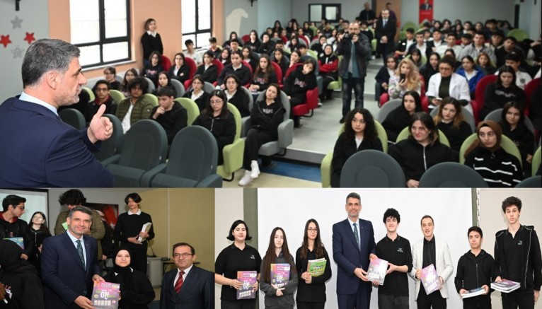 Mustafa Başkandan 8 ve 12.sınıf öğrencilerine 3309 deneme seti desteği 
