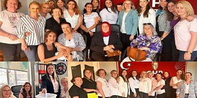 CHP Kartepe İlçe Kadın Kollarında Münevver Arslan yeniden başkan seçildi