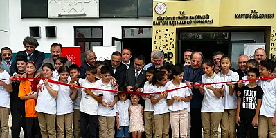 Kartepe Kütüphanesi Kent Meydanında 7/24 kitapseverlerin hizmetinde