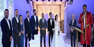 MHP'li Faruk Cengizhan Merve Karagözle evlendi
